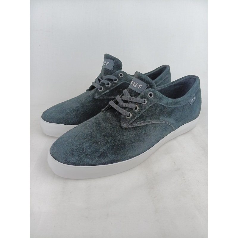 Huf Sutter Black White US Mens Size 9.5 Shoes