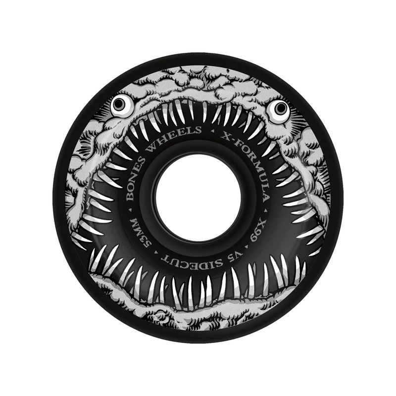 X-Formula V5 Sidecut Dark Waters 53mm Skateboard Wheels