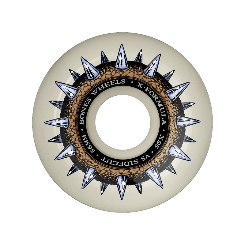 X-Formula V5 Sidecut Street Cleats Skateboard Wheels