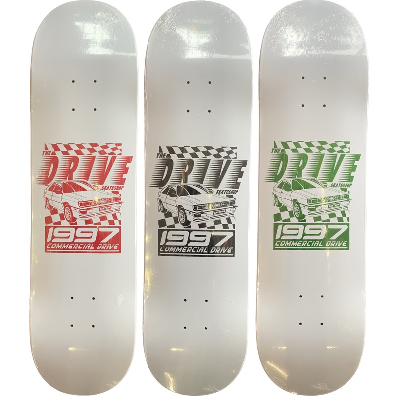 THE DRIVE SKATE SHOP DECK - QUATTRO (8"/8.125"/8.25"/8.375"/8.5"/9")