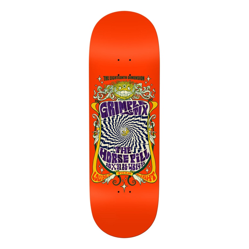 ANTIHERO DECK GRIMPLE STIX TEAM LITHO HORSE PILL (10")