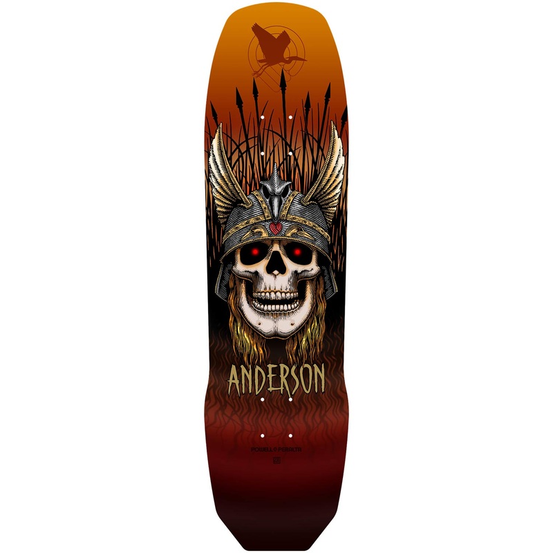 POWELL-PERALTA DECK ANDY ANDERSON 7 PLY "RUST" (8.45")
