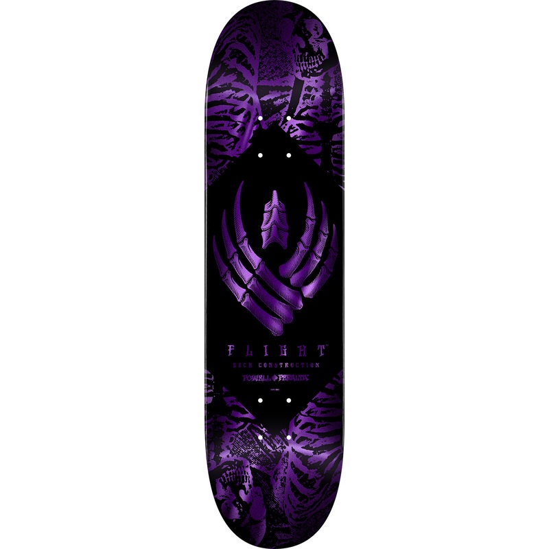 POWELL-PERALTA DECK SKELETON FLIGHT PURPLE (9")