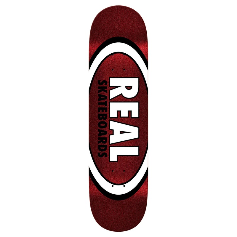 REAL DECK EASY RIDER OVAL RED FIRE (8.5")