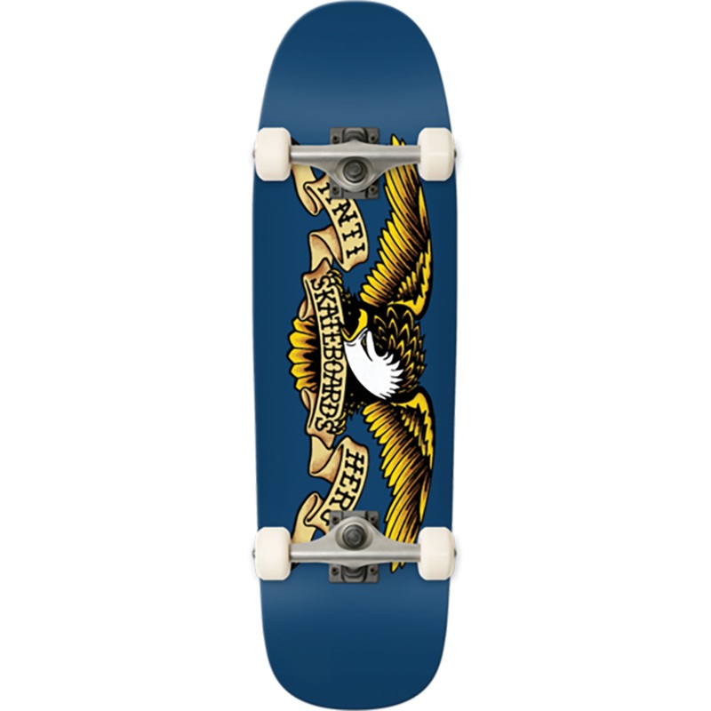 Anti Hero Classic Eagle Skateboard Complete - 9.3 Navy