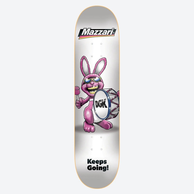 DGK Can't Stop Mazzari Skateboard Deck - 8.25" Multi