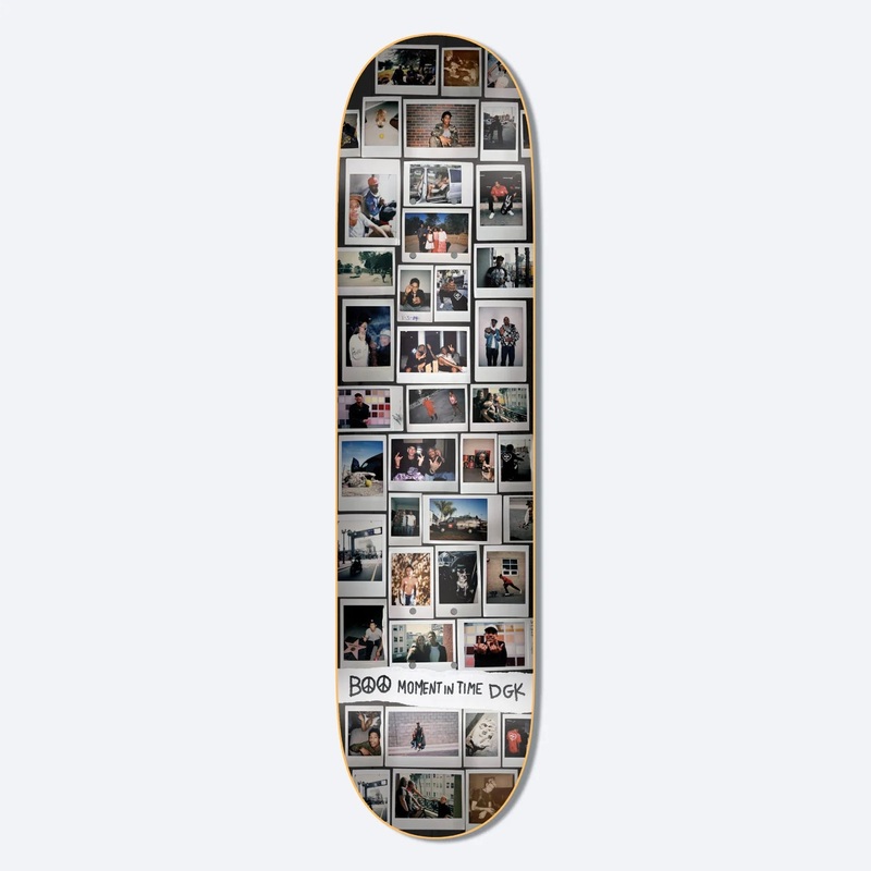 DGK Moments Boo Skateboard Deck - 8.25 Multi