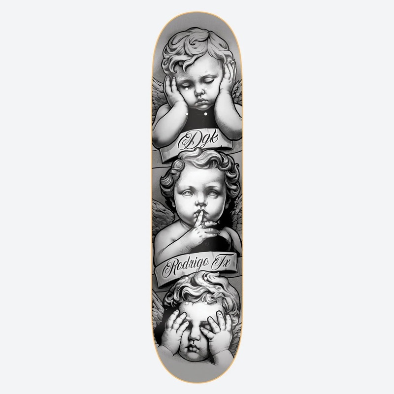 DGK Shhh TX Skateboard Deck - 8.1" Multi