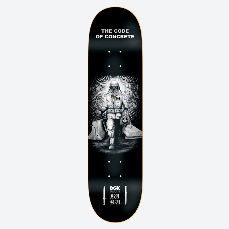 DGK x Baku Skateboard Deck - 8.5 Multi