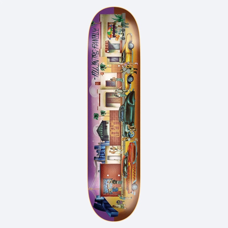 DGK x Hey Ruca All in the Family Skateboard Deck - 8.1 Multi