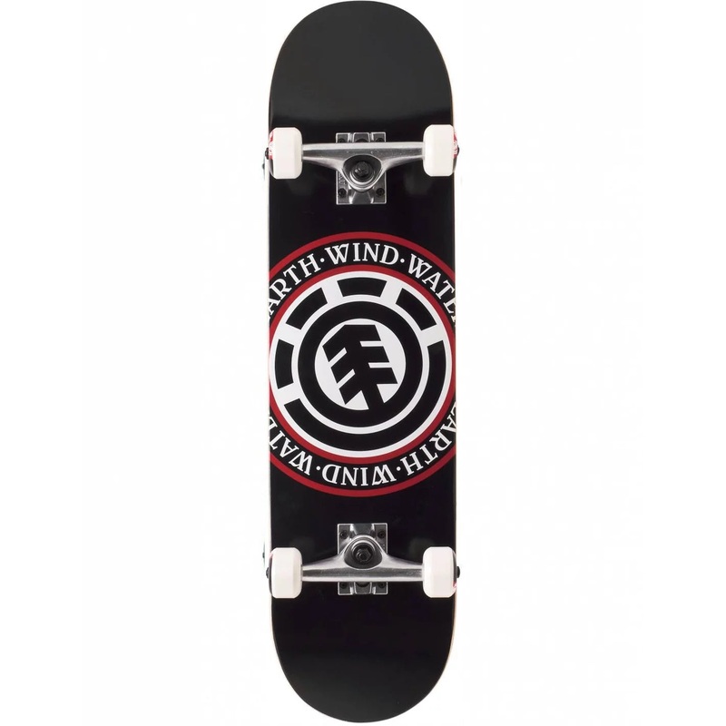 Element Seal Complete Skateboard - 8.25 Black
