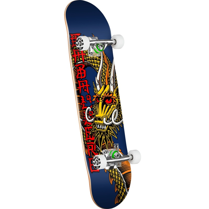 Powell Peralta Cab Ban This Birch Skateboard Complete - 7.5 Navy