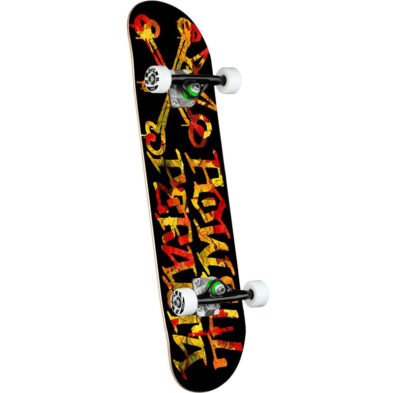 Powell Peralta Vato Rats Leaves Birch Skateboard Complete - 7.5 Black
