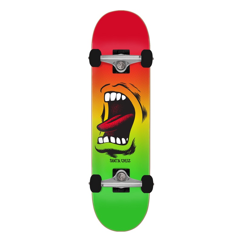 Santa Cruz Screaming Mouth Full Skateboard Complete - 8.0