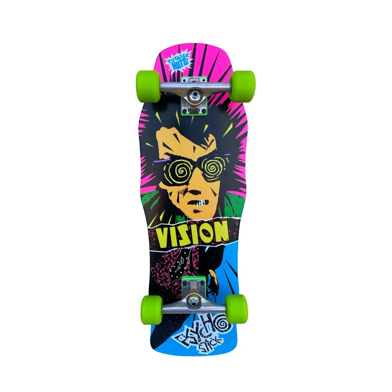 Vision Original Psycho Stick Skateboard Complete - 10 Blue