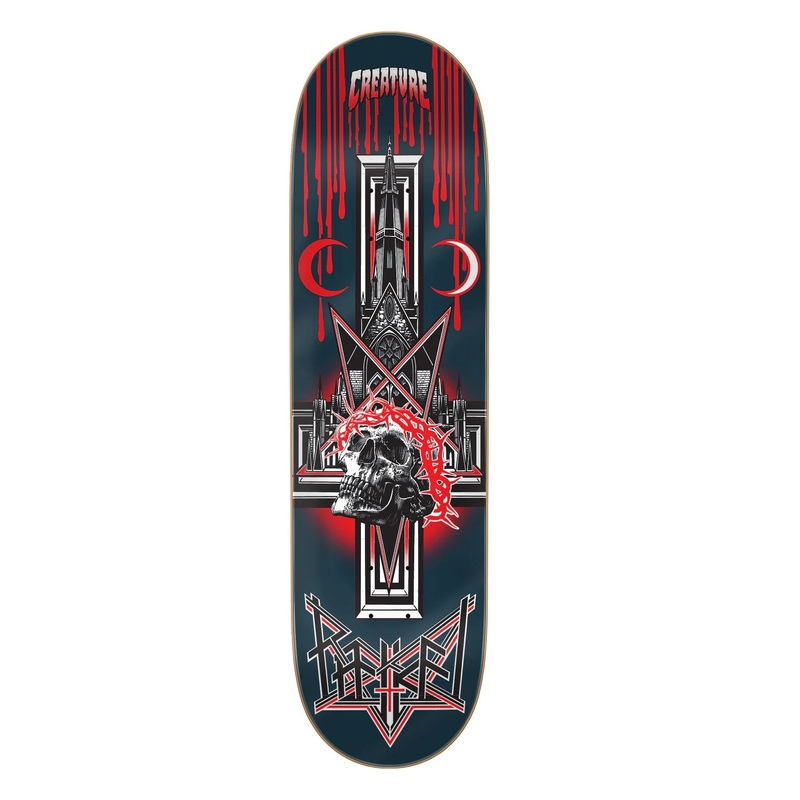 Creature Baekkel Metal XX Skateboard Deck - 8.51
