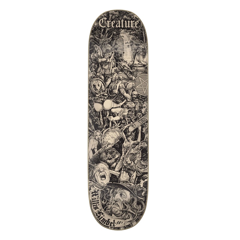 Creature Kimbel The Lore VX Skateboard Deck - 8.8