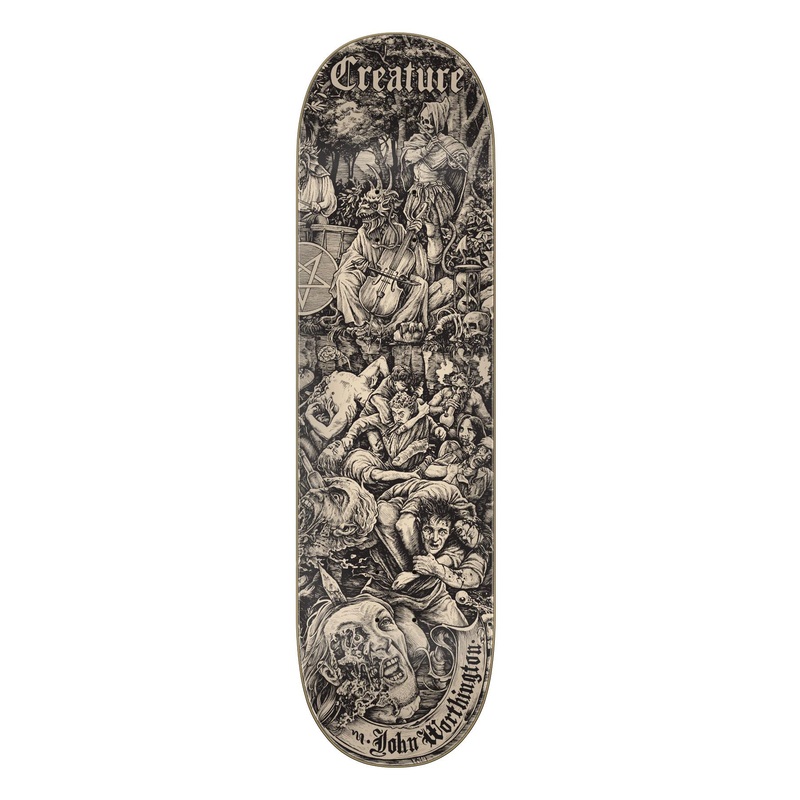 Creature Worthington The Lore VX Skateboard Deck - 8.6