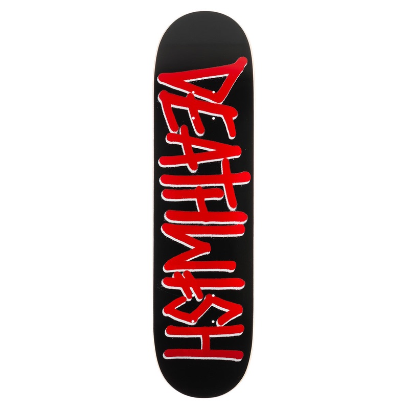 Deathwish Deathspray Deck 8.0" - Black/Red
