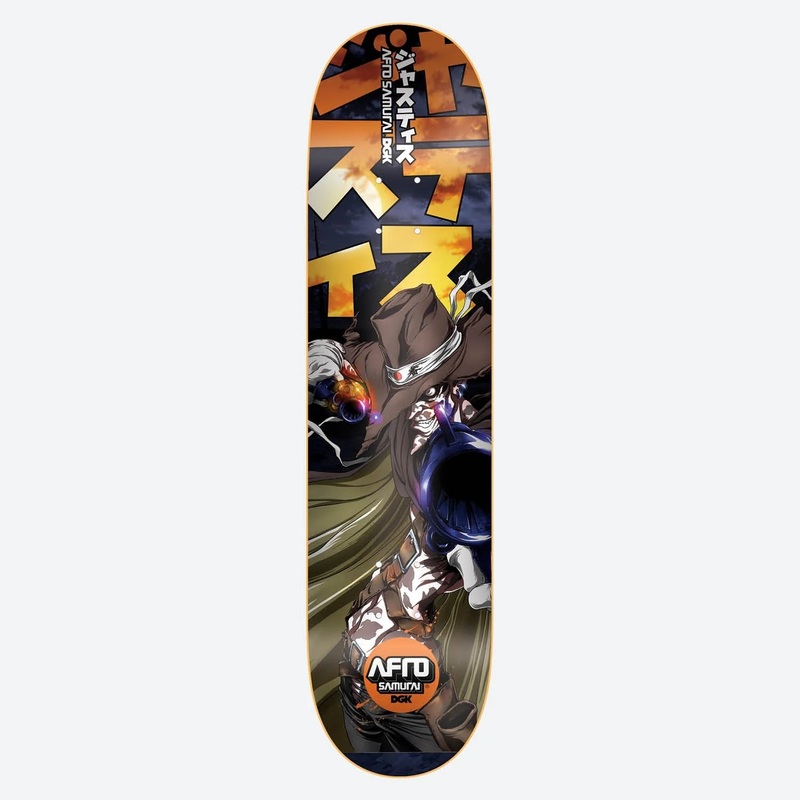 DGK x Afro Samurai Justice Skateboard Deck - 8.1 Multi