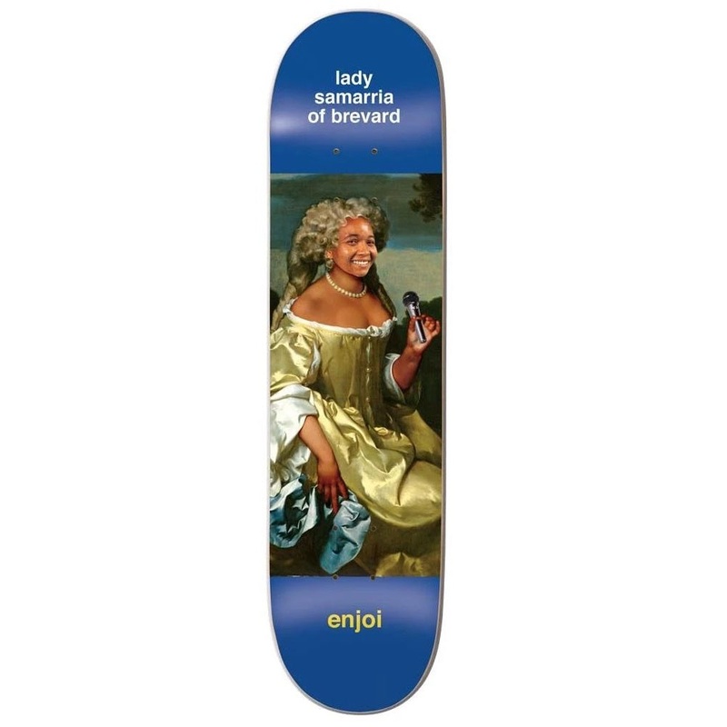 Enjoi Samarria Renaissance Impact Light Skateboard Deck - 8.0