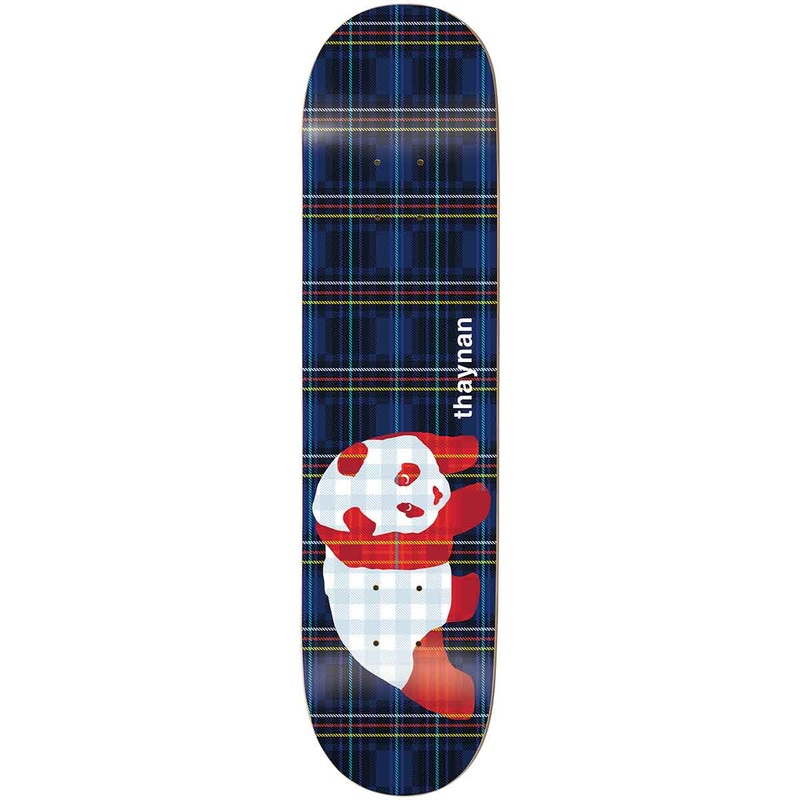 Enjoi Thaynan Plaid Panda Super Sap R7 Skateboard Deck - 8.25