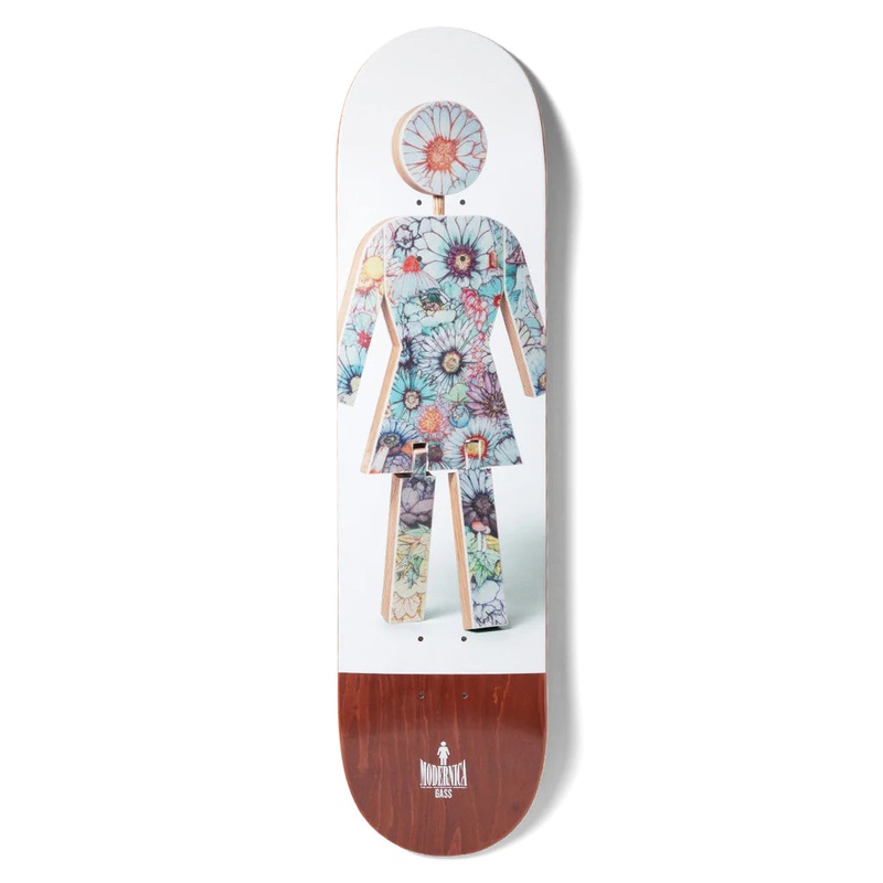 Girl Gass Modernica OG Skateboard Deck - 8.0