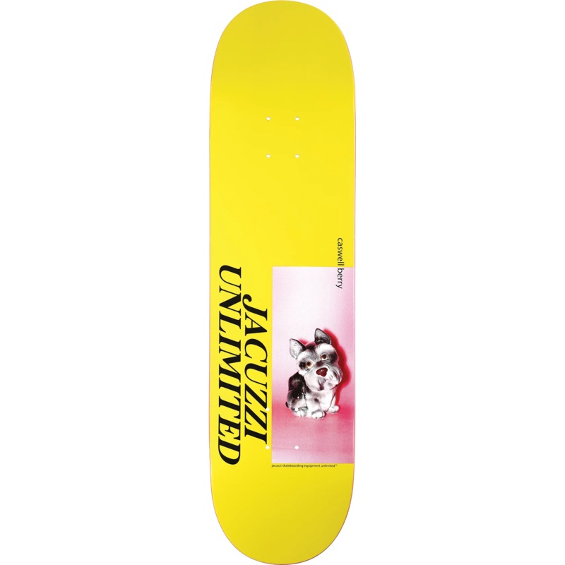 Jacuzzi Caswell Berry Bear Skateboard Deck - 8.25 Yellow