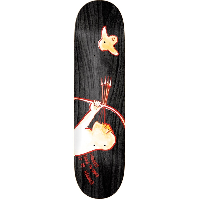 Krooked Worrest Archur Skateboard Deck - 8.38 Slick