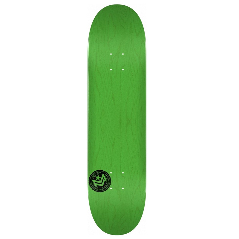 Mini Logo Chevron Stamp 2 Skateboard Deck 291 - 7.75" Green
