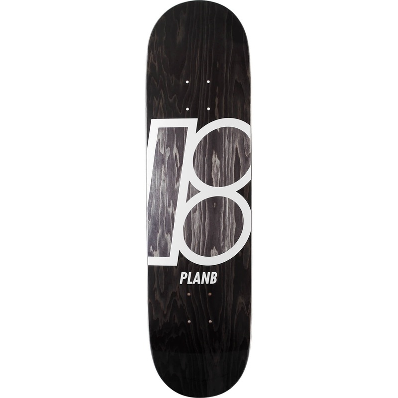 Plan B Team Stained Skateboard Deck - 8.25"