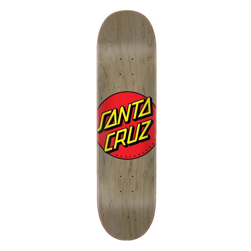 Santa Cruz Classic Dot Skateboard Deck - 8.375