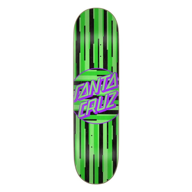Santa Cruz Strip Stripe Dot Team Skateboards Deck - 8.125"