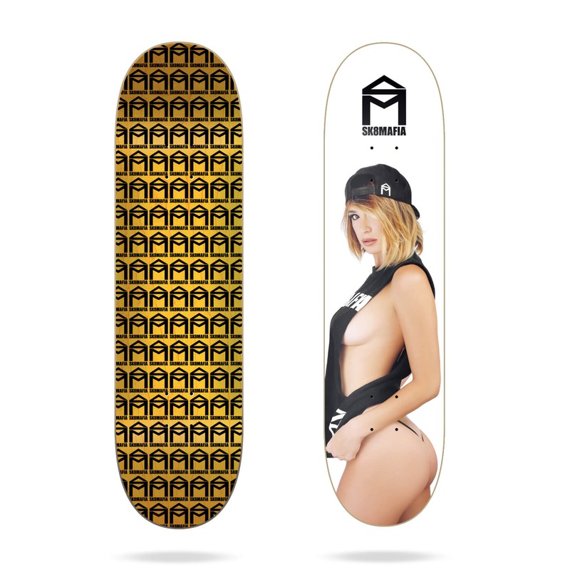 Sk8Mafia Jammin Skateboard Deck - 8.19