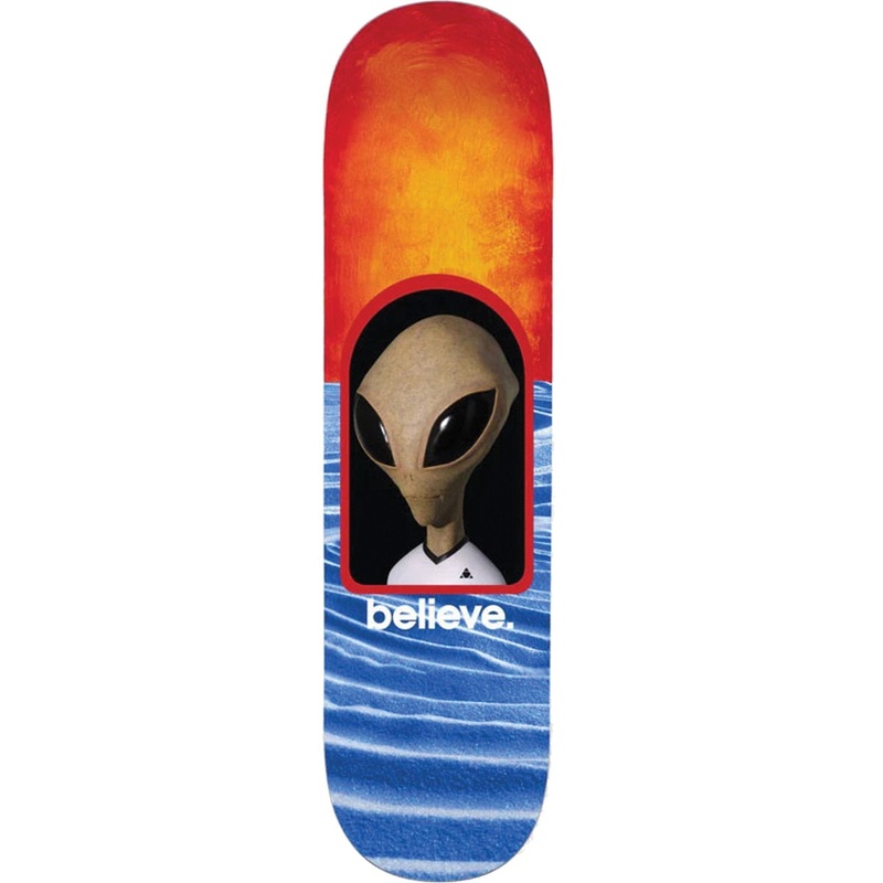 Alien Workshop Believe Reality Plexi Lam Skateboard Deck - 8.0"
