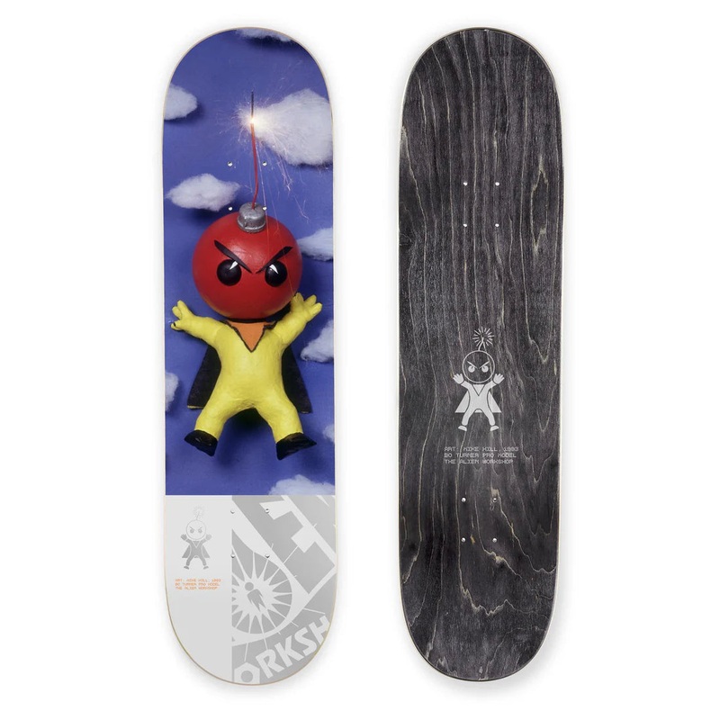 Alien Workshop Bomb Man KTC Mache Skateboard Deck - 7.875 QuickSlick