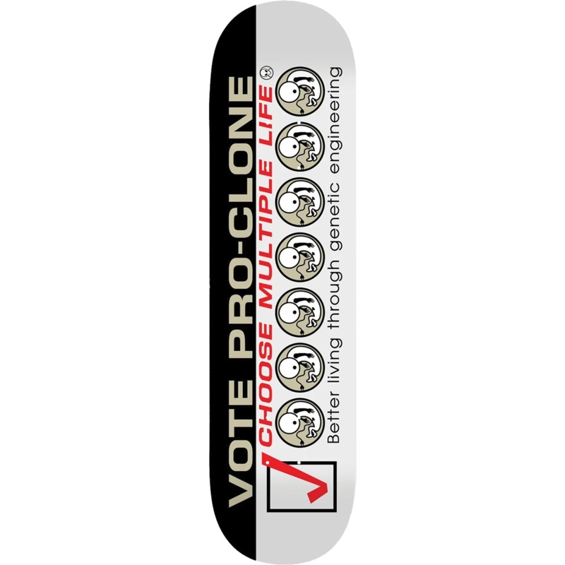 Alien Workshop Vote Pro-Clone Deck - 8.0
