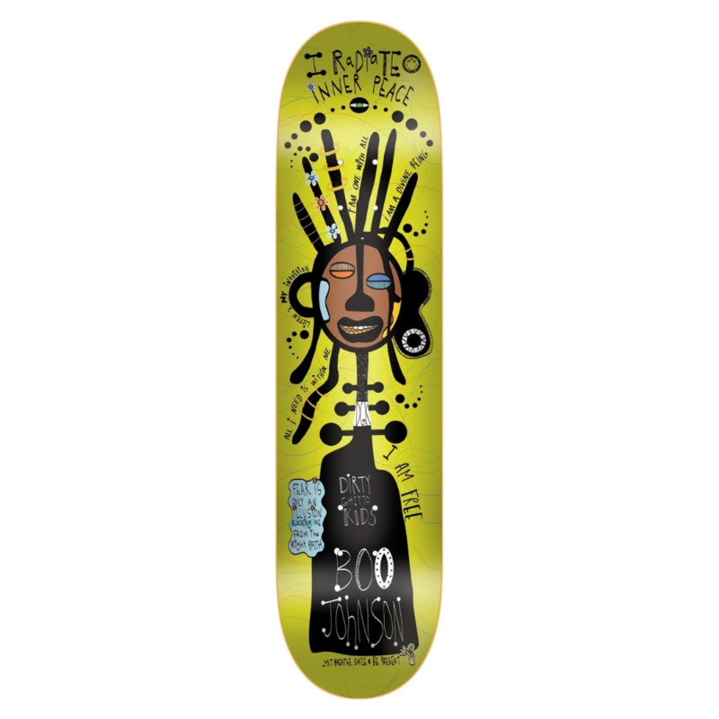 DGK Breezy x Boo Skateboard Deck - 8.25 Multi