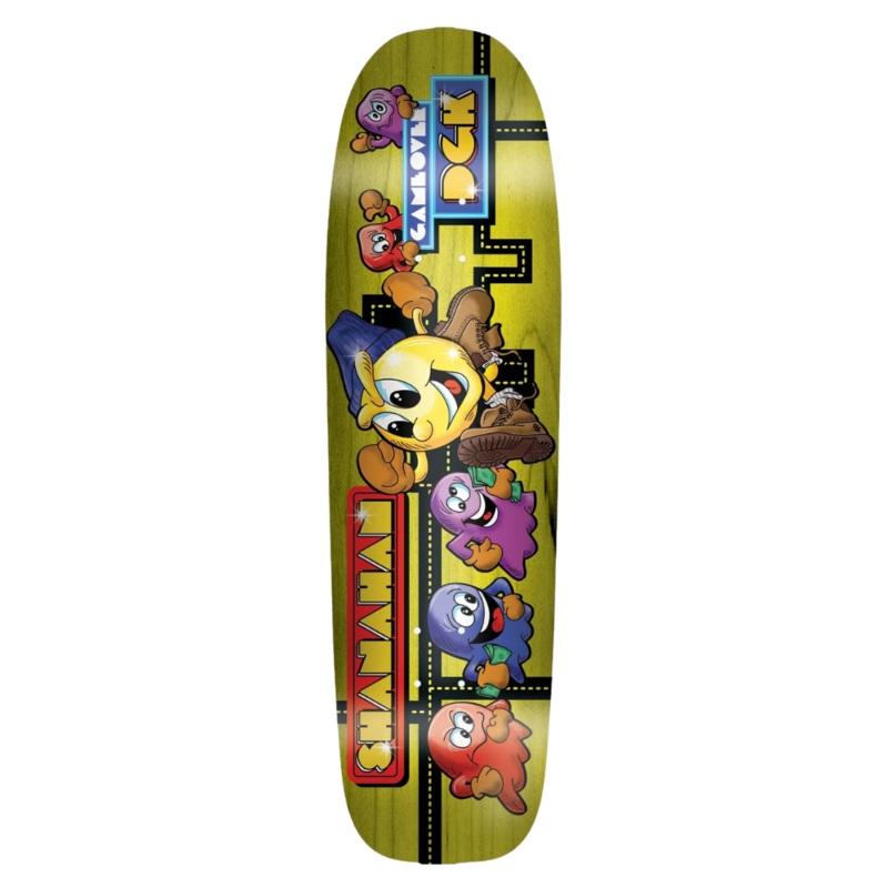 DGK Game Over Shanahan Skateboard Deck - 8.75 Multi