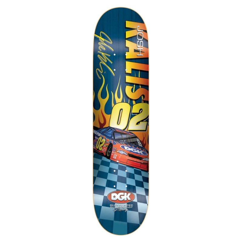 DGK Holeshot Kalis Skateboard Deck - 8.5 Multi