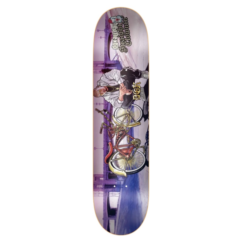 DGK Straight Clownin' Skateboard Deck - 8.38 Multi