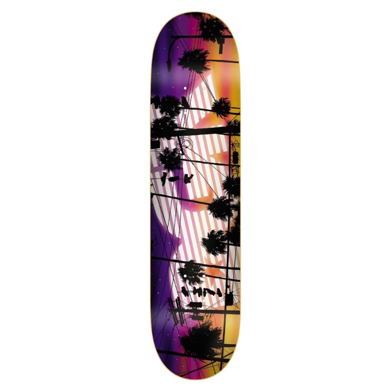 DGK Sunset Twilight Skateboard Deck - 8.1 Multi