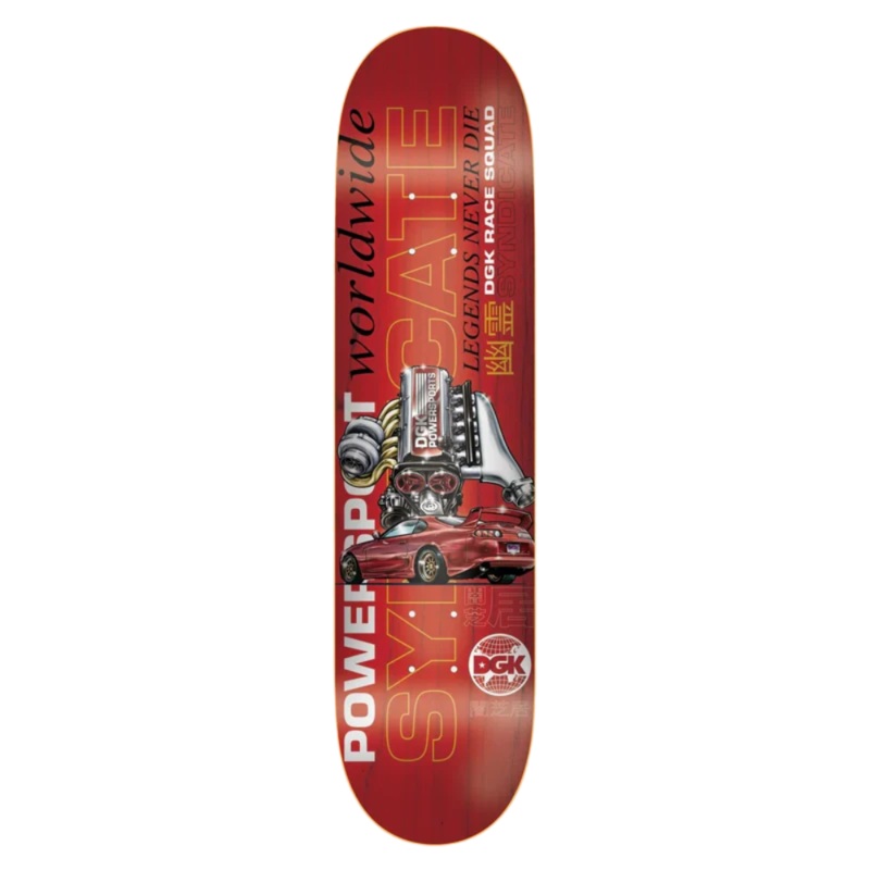 DGK Syndicate Skateboard Deck - 8.38 Multi