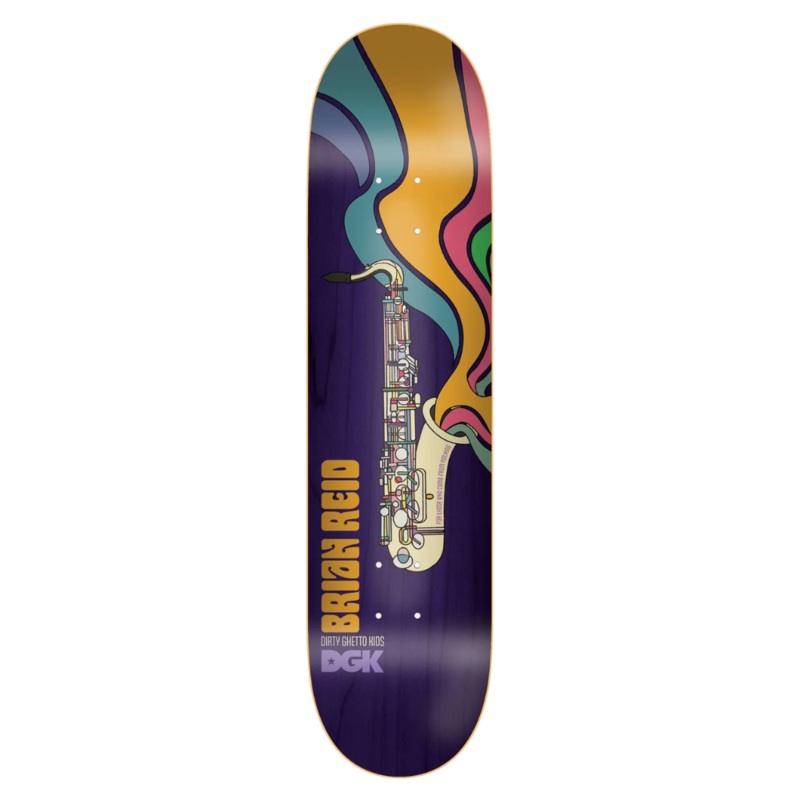 DGK Tone Reid Skateboard Deck - 8.38 Multi