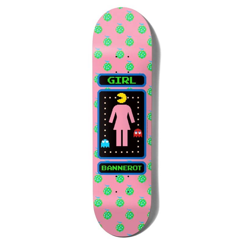 Girl Bannerot Pac-Man Skateboard Deck - 8.5
