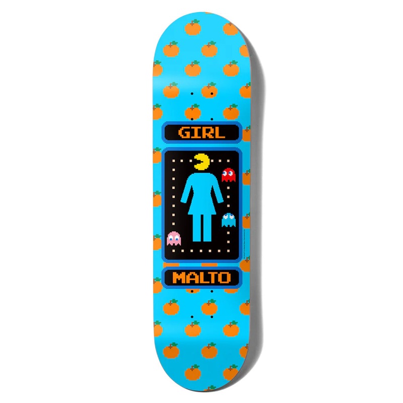 Girl Malto Pac-Man Skateboard Deck - 8.25
