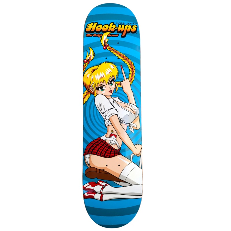 Hook-Ups Seesaw Suzy Skateboard Deck - 8.0"