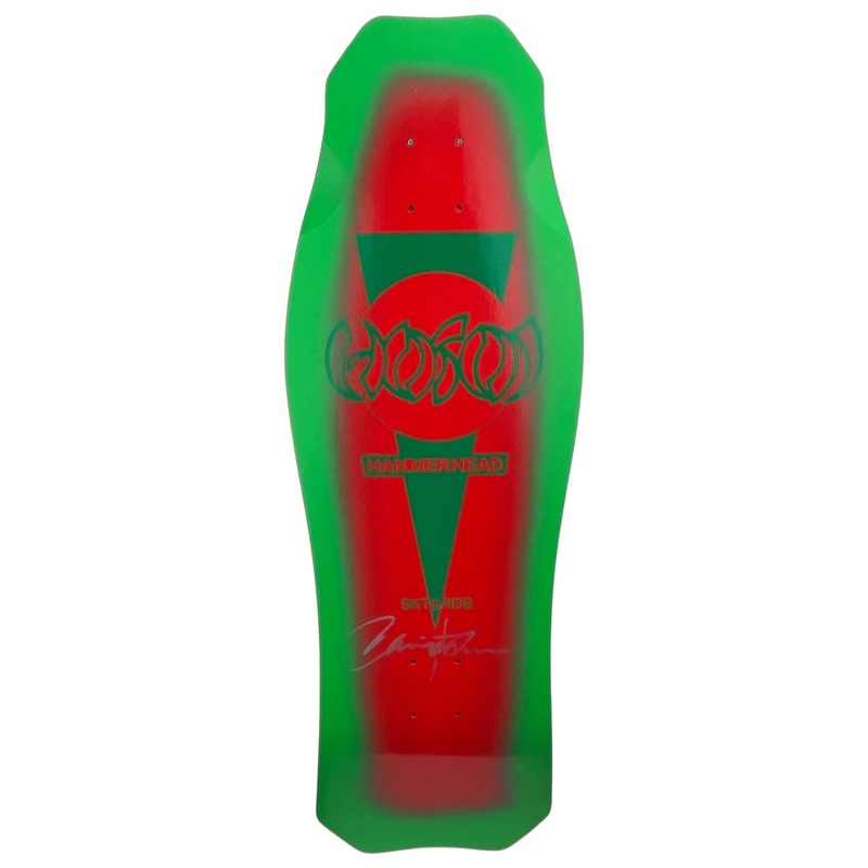 Hosoi O.G. Hammerhead Signed & Numbered Skateboard Deck - 10.5 Christmas Red