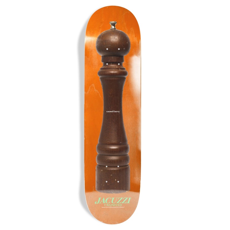 Jacuzzi Caswell Berry Pepper Grinder EX7 Deck - 8.25 Orange