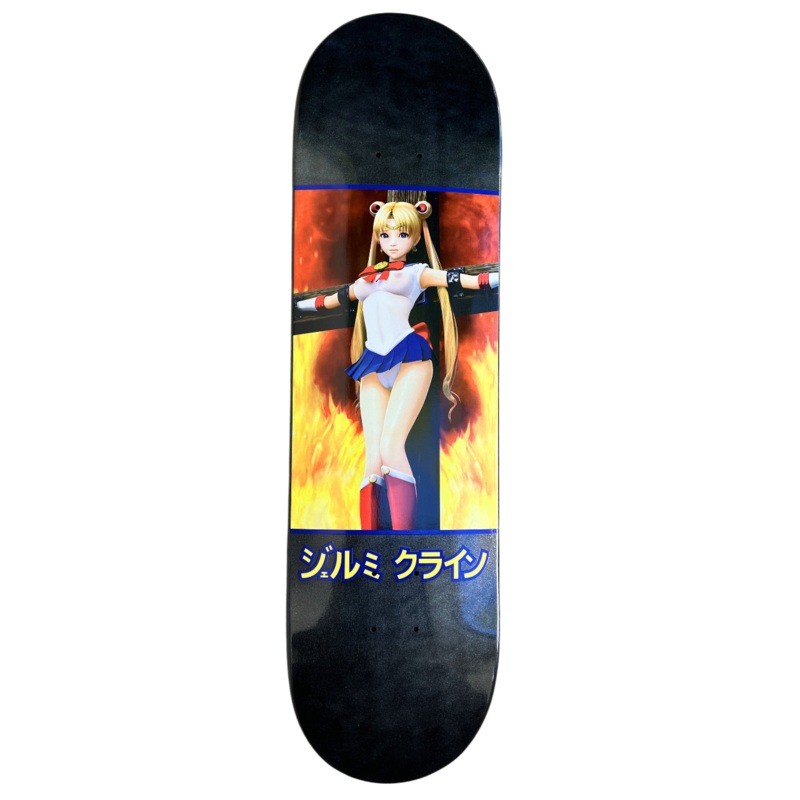JK Industries Eternal Moon Deck - 8.5" Full Dip Pearl Black